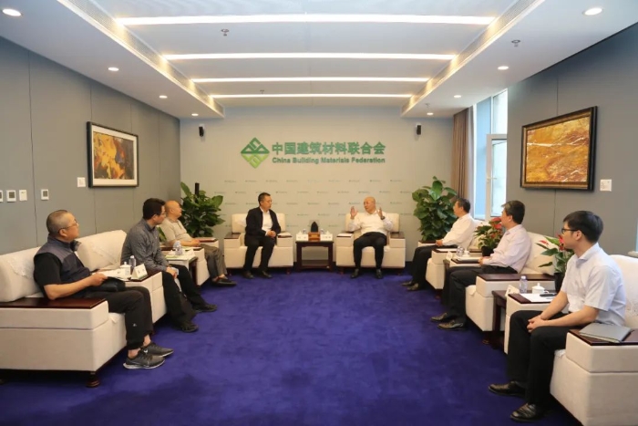 阎晓峰会见国家科学技术奖励工作办公室翁非副主任一行 - 联合会动态 - 中国建筑材料联合会